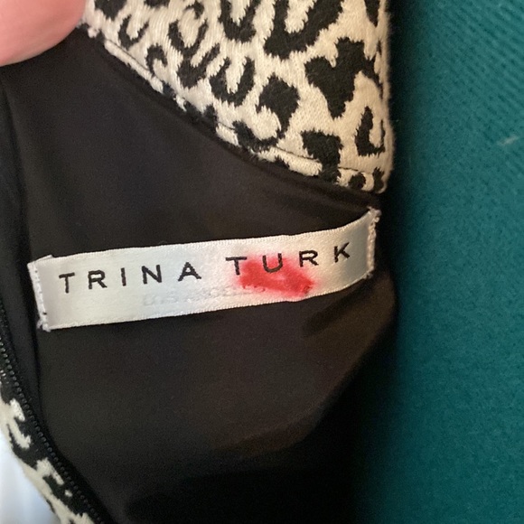 Trina Turk black and white zebra dress - Picture 10 of 14